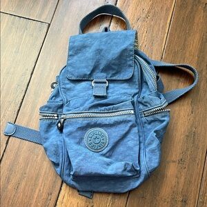 Kipling Blue Backpack